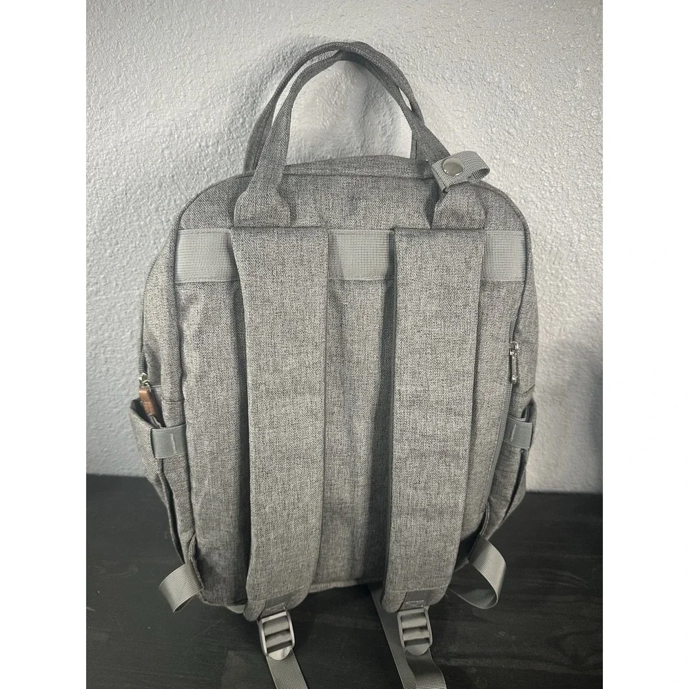 Backpack Baby‎ Diaper Bag RUVALINO Multifunction Travel Back 14x18 Gray